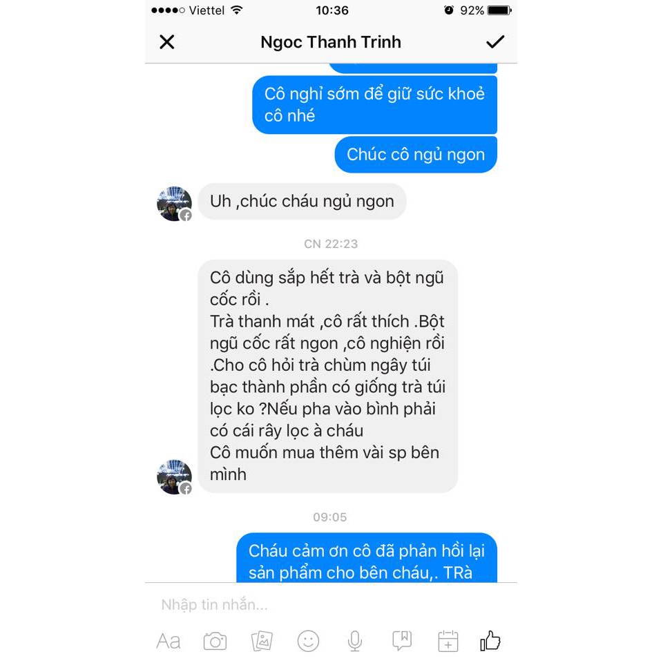 TRÀ CHÙM NGÂY TÚI LỌC MORIS