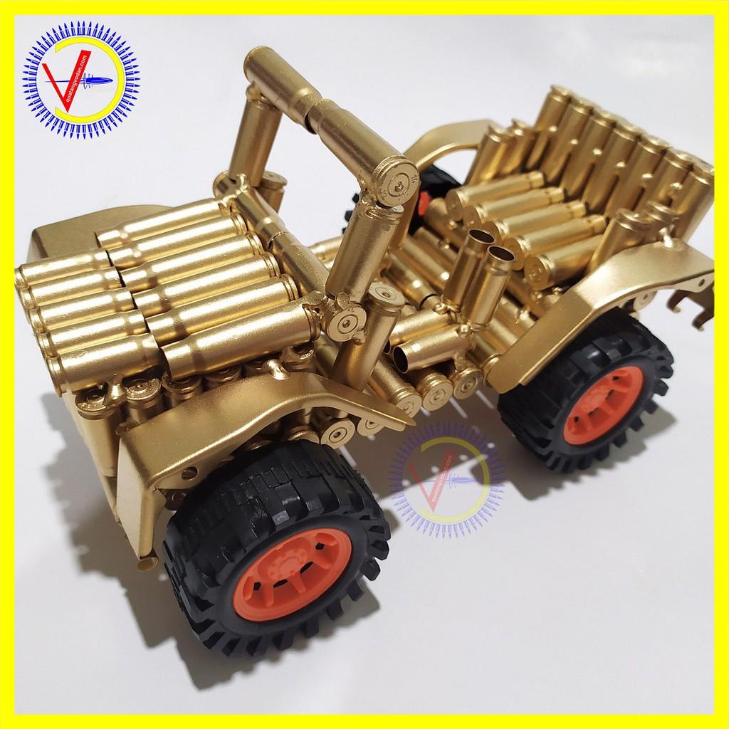Mô hình xe Jeep vỏ đạn độc đáo