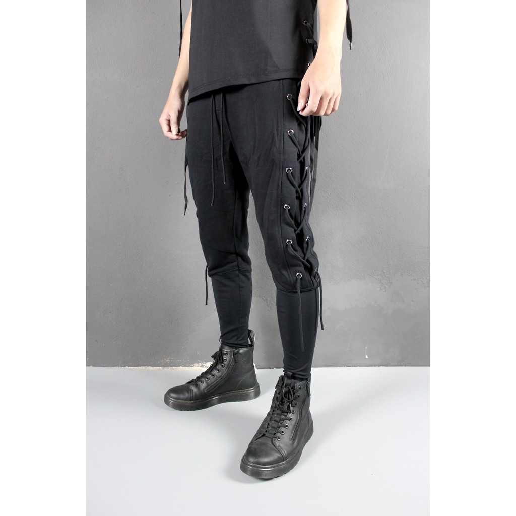 Quần Jogger đan dây Lexuza 070