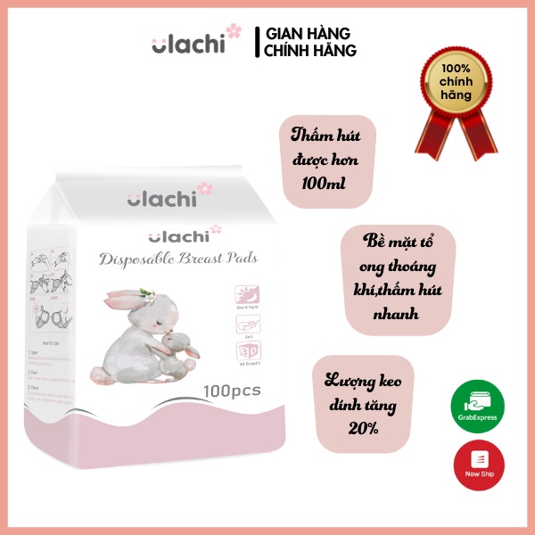 Đồ dành cho mẹ sau sinh Chicmom thấm sữa 100 miếng