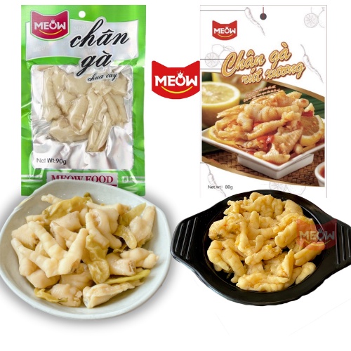 CHÂN GÀ CHUA CAY MEOW - Cực phẩm cho các cuộc ăn chơi
