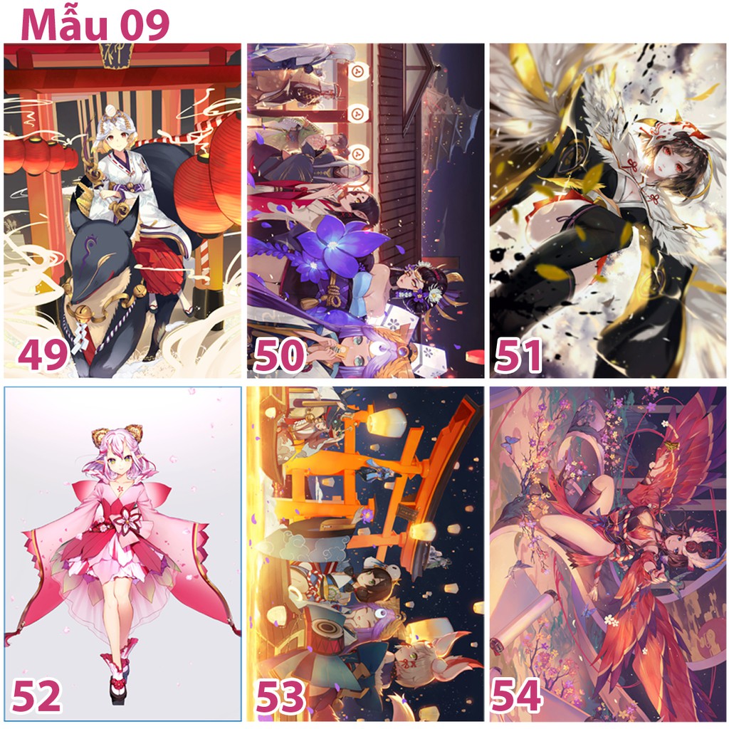 Poster / Tranh dán tường game ÂM Dương Sư-Onmyoji