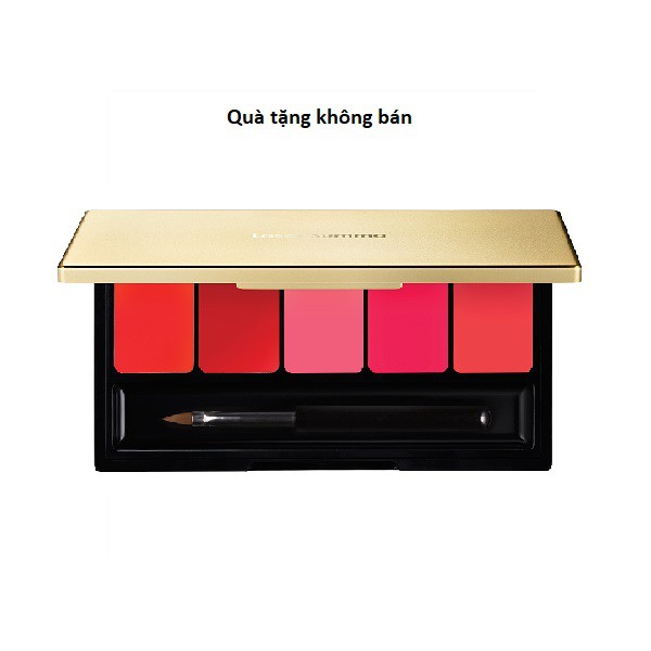 [HB Gift] Bảng Son lì hoàng kim dưỡng ẩm 5 màu Su:m37 Losec Summa Elixir Golden Lipstick 4g Gimmick