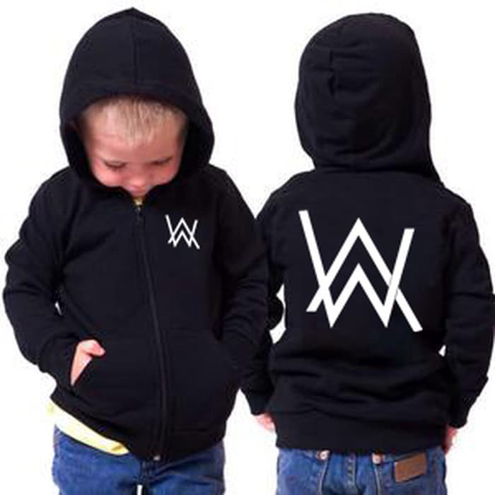 Áo Khoác / Áo Khoác Hoodie / Quần Dài In Logo Alan Walker Cho Bé (4 Tuổi)