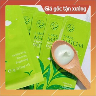 [RẺ VÔ ĐỊCH] Mặt Nạ Bùn Ngủ Matcha Mud Mask Và Anh Đào Sakura Laikou