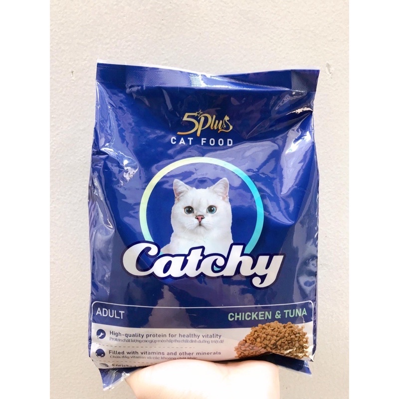 400g - Thức ăn hạt 5Plus Catchy vị Gà và Cá ngừ cho mèo 😻