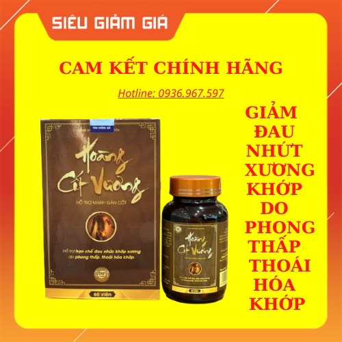 ✅ Hoàng Cốt Vương ❤️[ CHÍNH HÃNG ] ❤️ Hỗ trợ mạnh gân cốt