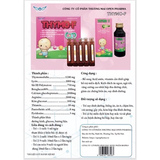 THYMO-F . Bổ sung vitamin ,tăng sức đề kháng cho bé.