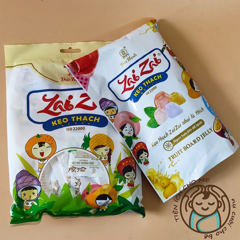 Thạch Zai Zai rau câu vuông,dài