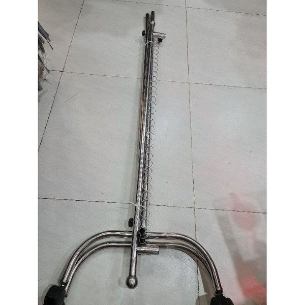 Sào treo phơi đồ inox đơn có khoen/ không khoen treo quần áo tiện ích giá rẻ