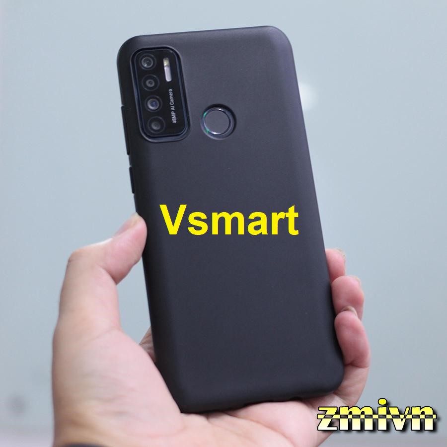 Ốp Silicon Vsmart Live 4 / Joy 4 Trong Suốt Có Gờ Bảo Vệ Camera