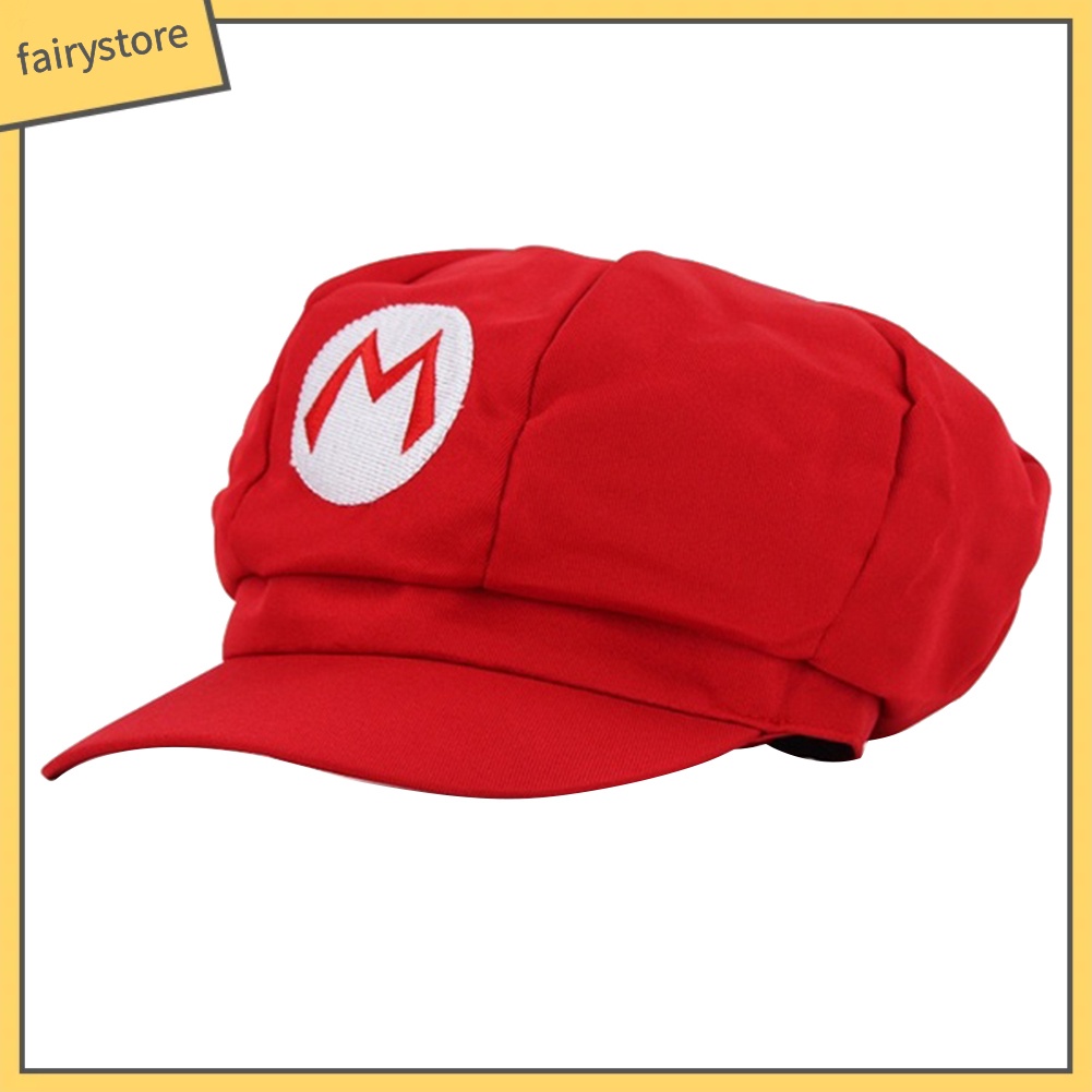 Mũ hóa trang nhân vật game Super Mario Bros đơn giản thời trang