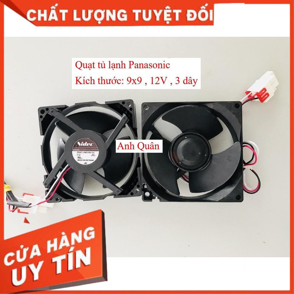 Quạt tủ lạnh Samsung 9x9,3 dây , DC 12V