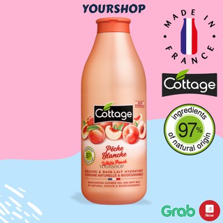 Sữa Tắm Cottage 750ml - Hương Đào - Chính Hãng Pháp