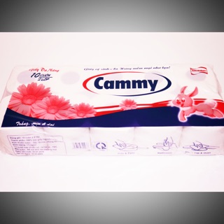  Giấy vệ sinh Cammy (10 cuộn/ bịch)