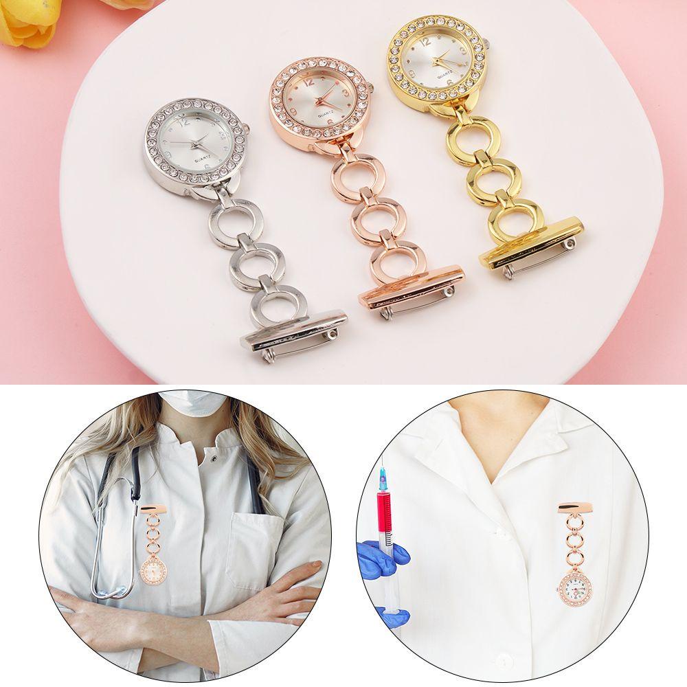 EUTUS Đồng Hồ Mặt Tròn Cho Y Tá Bác Sĩ EUTUS|Đồng Hồ Đeo Tay Thiết Kế Dễ Thương