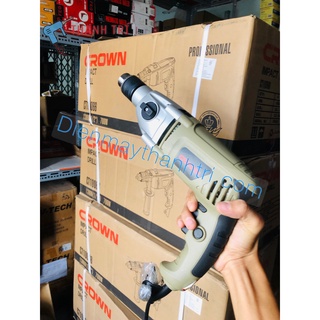 🔨 CT10068 MÁY KHOAN ĐỘNG LỰC  (1050W/13MM/2 CẤP ĐỘ) CROWN