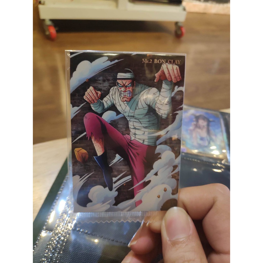 Thẻ bài sưu tầm bánh xốp One Piece - Tặng bọc bài nhựa bảo quản