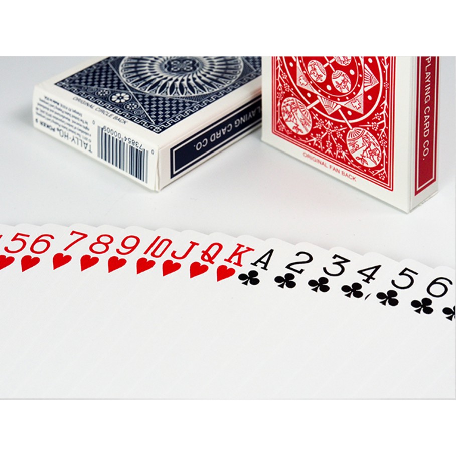 Bộ Bài Tally Ho Playing Cards dùng cho ảo thuật bài - hàng chính hãng Hàng Nhập Mỹ]