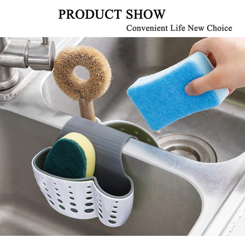 Giovanni Giá đựng đồ TPR Hai Tầng Hai Tầng Đựng Bàn Chải Vệ Sinh Bồn Rửa Chén