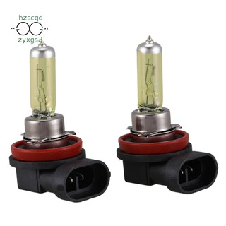 2 Bóng Đèn Sương Mù Siêu Sáng Dc 12v 55w H11 3000k chuyên dụng Cho Xe Hơi