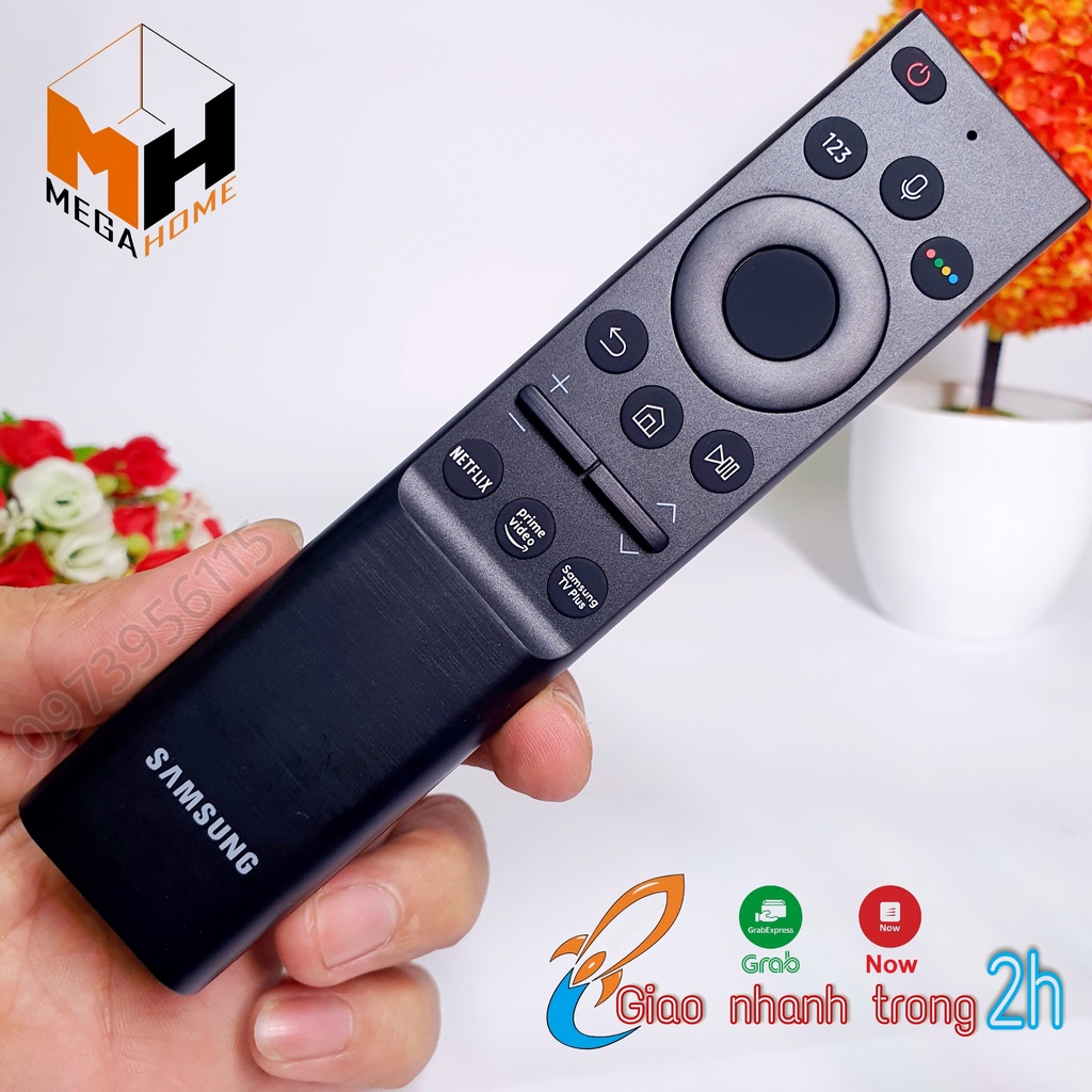 Điều khiển tivi samsung giọng nói, remote tivi samsung giọng nói dòng AU model 2021