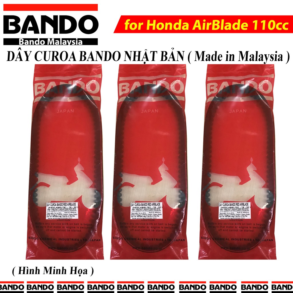 Dây curoa Honda AirBlade 110cc ( Bando Malaysia )