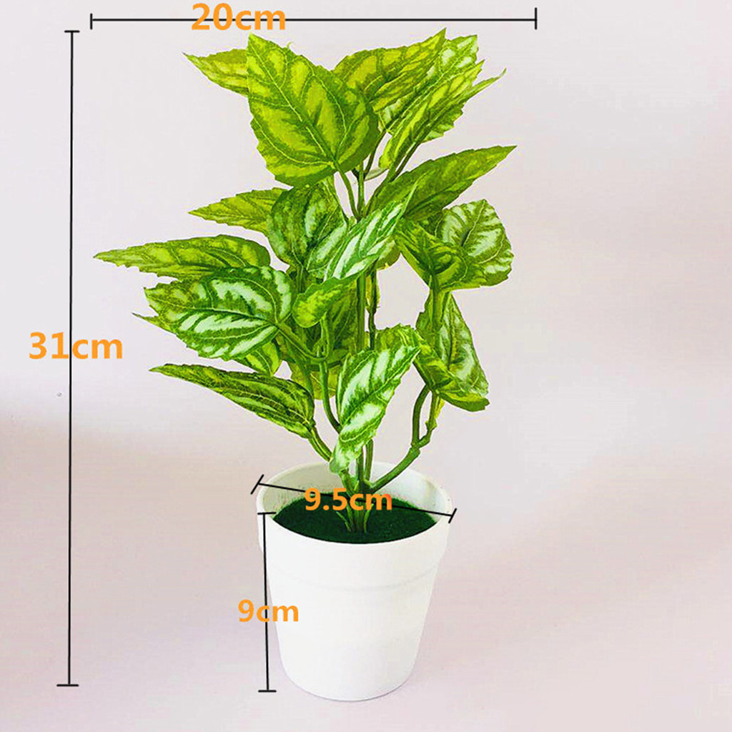 Chậu cây cảnh giả trang trí để bàn