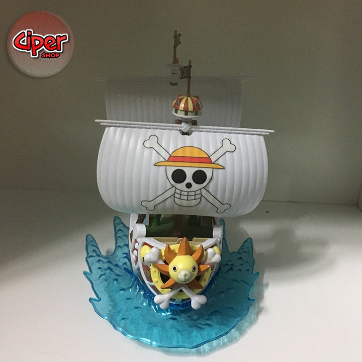 Loại 16cm - Mô hình thuyền tàu Thousand Sunny mũ rơm luffy one piêc thuyền sunny