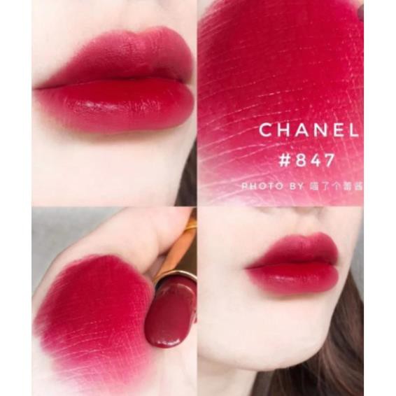 Son Chanel 847 Rouge Majestueux – Màu Đỏ lạnh đậm | BigBuy360 - bigbuy360.vn
