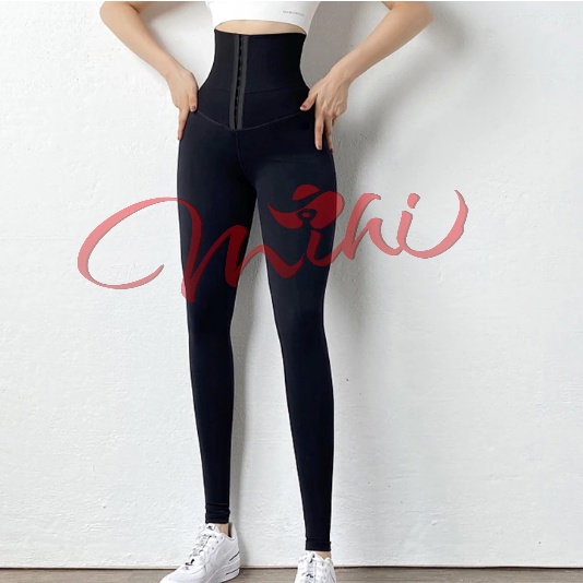 Quần Tập Gym Yoga Nữ Thiết Kế Gen Nịt Bụng Latex Cao Cấp, Thu Gọn Vòng Eo Nâng Mông