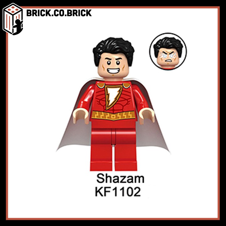 Non Lego Siêu Anh Hùng DC/ Marvels Hawk Dove Tempest Zatanna Superpool Whiplash Deadpool Captain Marvel KF6080