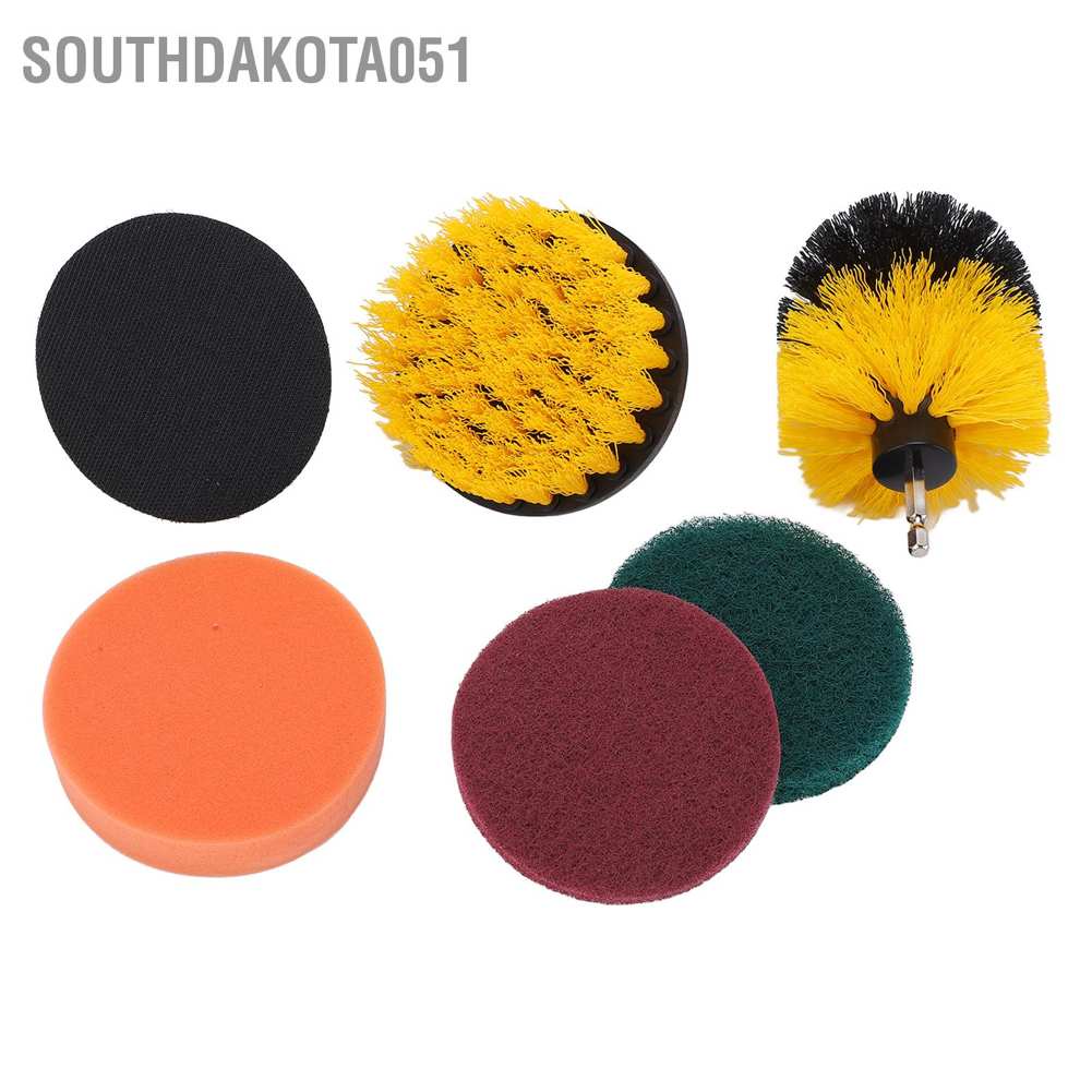 Đầu cọ gắn máy khoan vệ sinh xe hơi tiện lợi