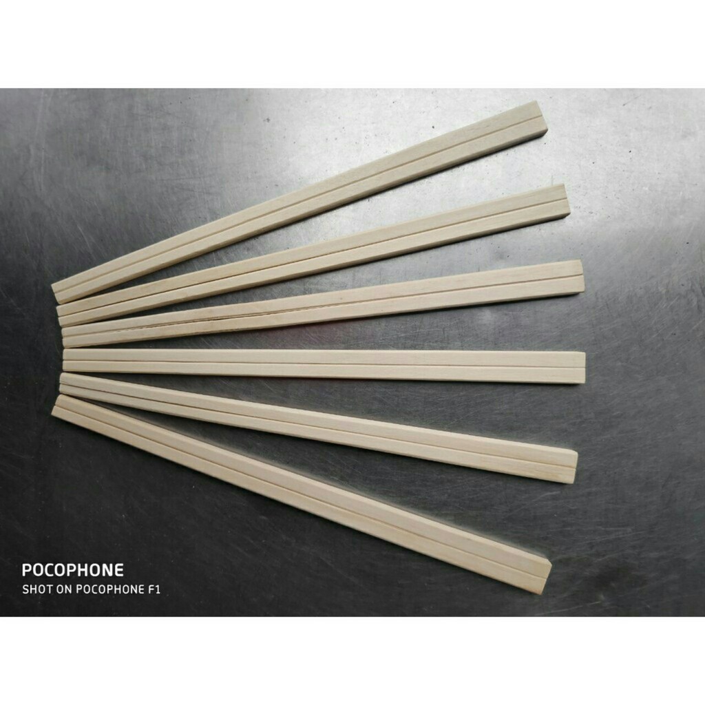 Combo 100 Đũa có tăm dùng một lần - Đũa gỗ tách dùng một lần - Hàng xuất khẩu Nhật