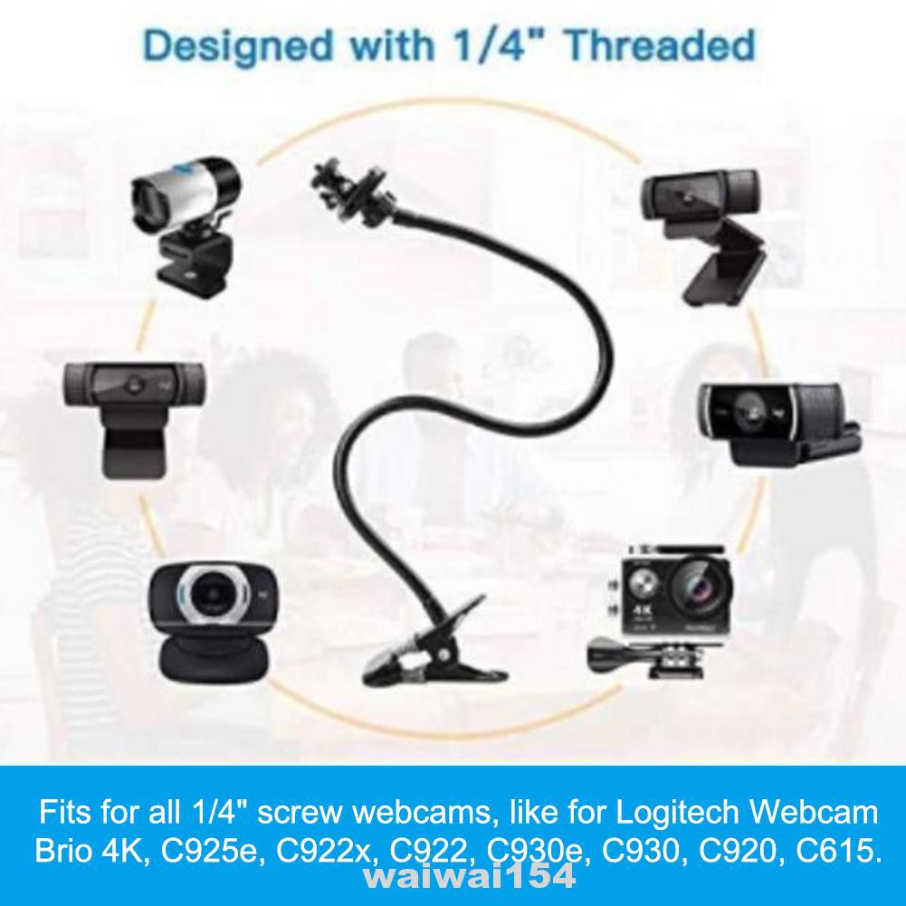 Giá Đỡ Webcam Xoay 360 Độ Cho Logitech C925E C922X C930E