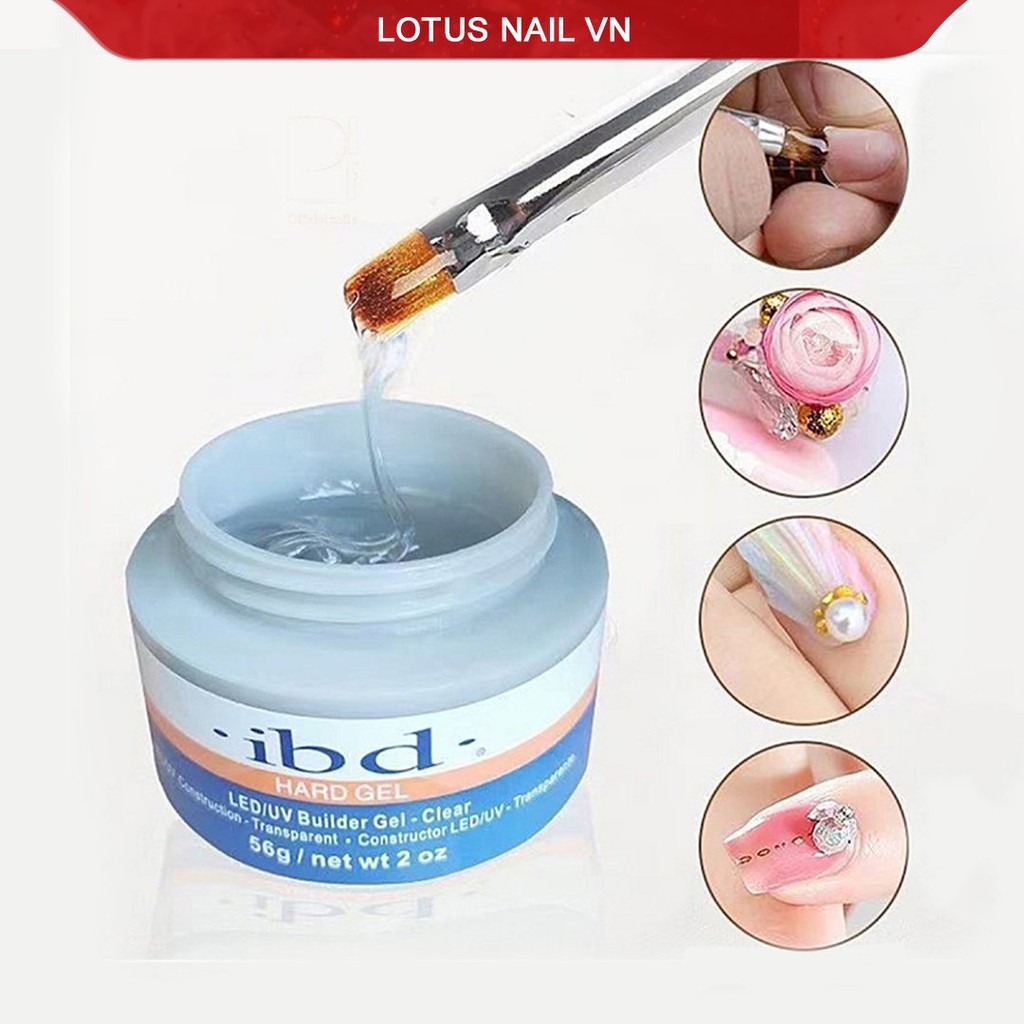 Gel đắp IBD cao cấp không nóng dễ vào form - hũ 56