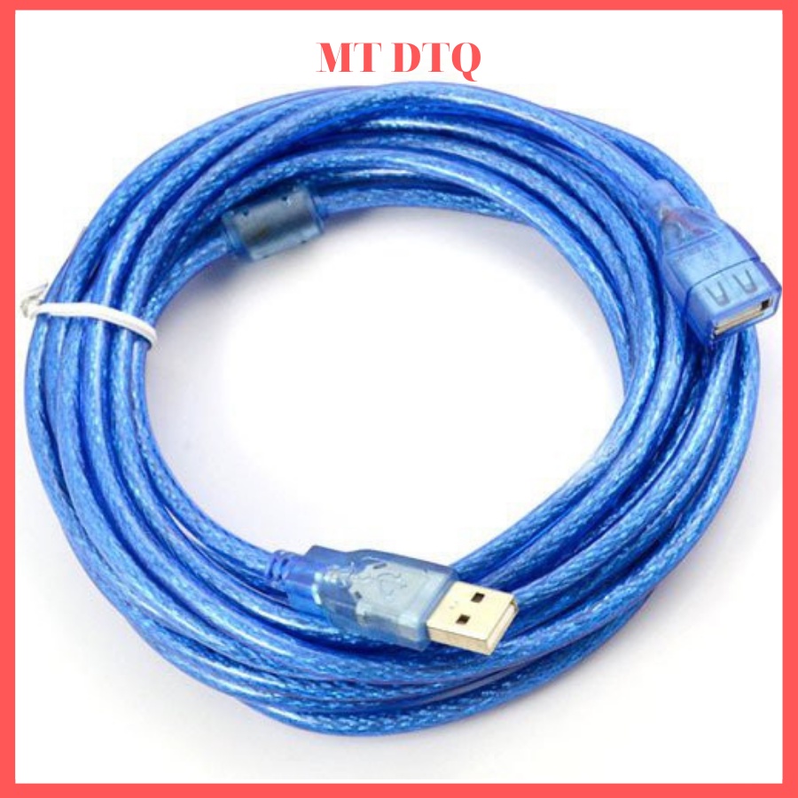 Cáp USB nối dài 10m (Xanh hoặc xám ngẫu nhiên màu)