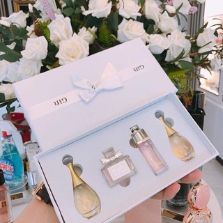 (Auth) Set nước hoa Dior mini