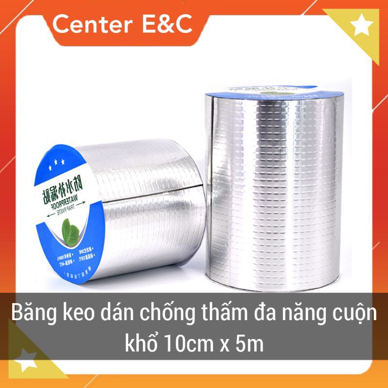 [Khổ 10cm] Băng Keo Siêu Dính Chống Dột Đa Năng , Băng Dính Chống Thấm Hà Nội