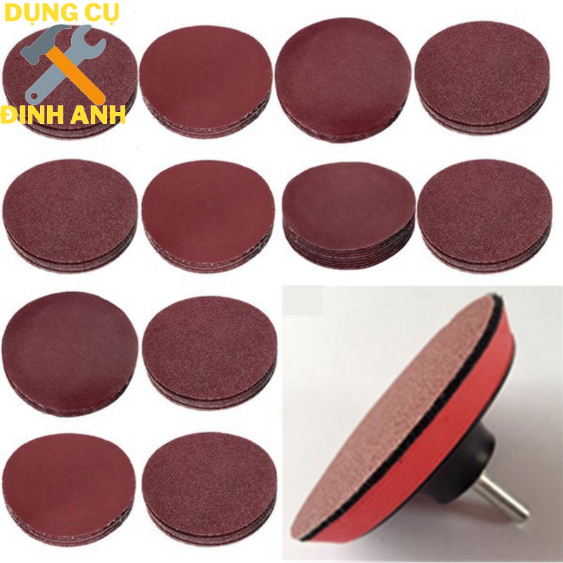 Giấy Nhám Tròn 100mm (size từ 40 đến 240)