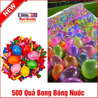Combo Bong Bóng Nước Tặng Ống Bơm Loại Lớn - Bong Bóng Trang Trí - B500