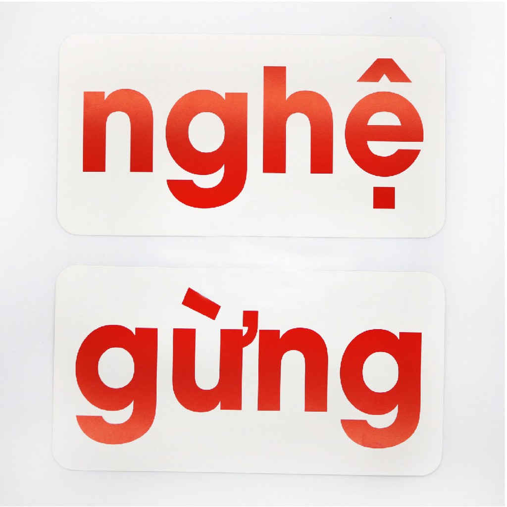 GDkids Dạy Trẻ Học Đọc Flashcard Chuẩn Theo Phương Pháp Glenn Doman (Hộp 100 Thẻ)