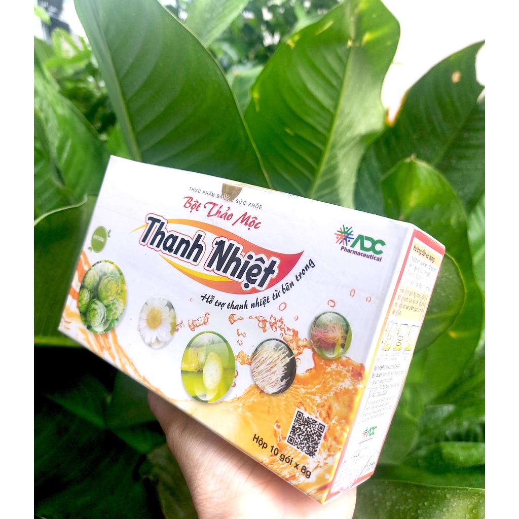 Bột Thảo Mộc Thanh Nhiệt - Bột Thanh Nhiệt Hộp 10 Gói