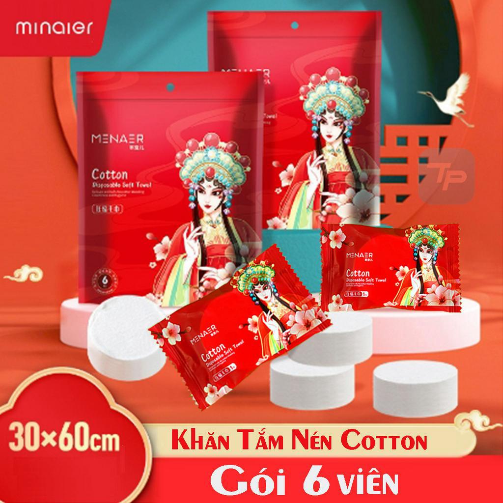 Gói 10 Viên Khăn Tắm Nén