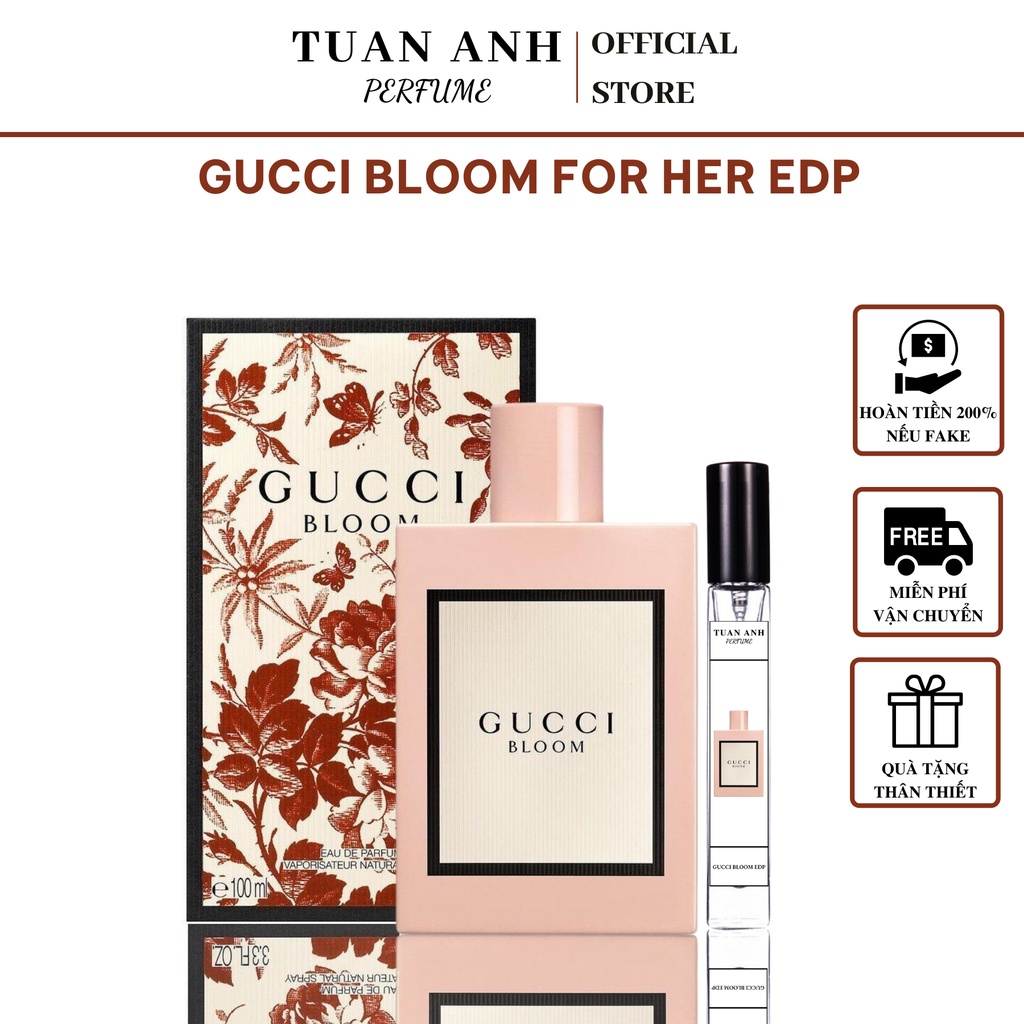 Nước hoa nữ thơm lâu chính hãng Gucci Bloom Eau de Parfum cao cấp TUAN ANH PERFUME