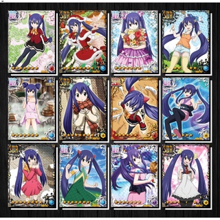 Thẻ bài fairy tail - phần 19 - wendy marvell - khổ 6.3 cm x 8.4 cm