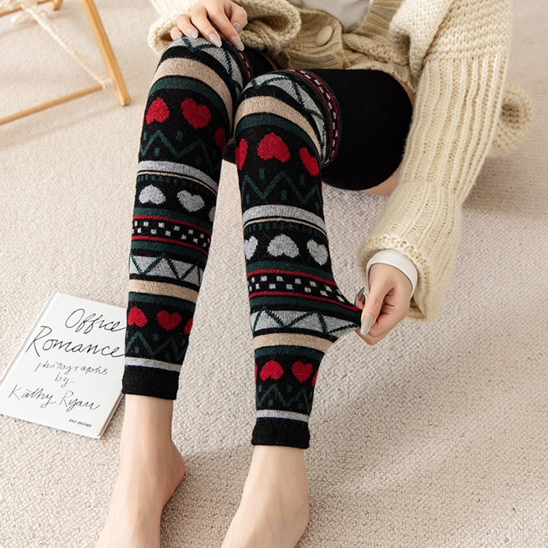 Tất Ống Chân Giữ Ấm Thời Trang Mùa Đông Cho Nữ