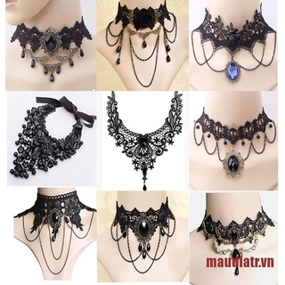 1 Vòng Cổ Choker Phong Cách Gothic Thời Trang