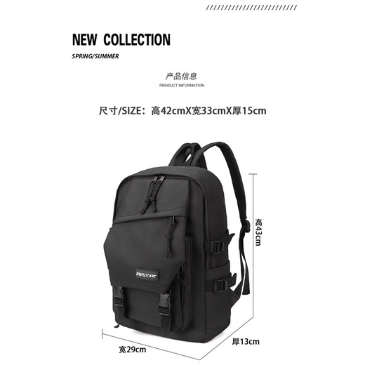 Balo Vải oxford Chống Nước A4 Lap15.6