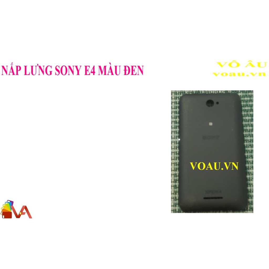 NẮP LƯNG SONY E4 MÀU ĐEN